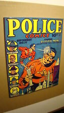 POLICE COMICS 11 *NEW NM/MINT 9.8 NEW* MAGAZINE SIZE FACSIMILE EARLY PLASTIC MAN picture