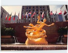 Postcard Rockefeller Center NYC New York USA North America picture