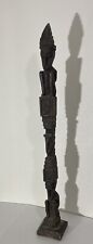 Indonesian Three Tier Tribal Totem 40” picture