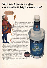 1967 Calvert Gin: Ever Make It Big In America Vintage Print Ad picture