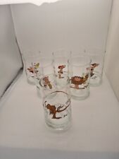 Vintage 1980's BC Set Of 6 Drinking Glasses Grog Fat Broad picture