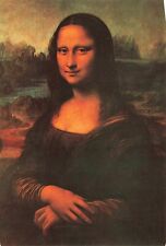 Mona Lisa Leonardo da Vinci Postcard Unposted picture