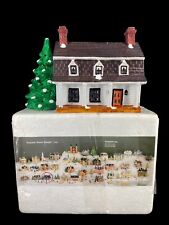 1989 Yuletide Snow Hamlet Porcelain Dutch Colonial House #703 Christmas MINT picture