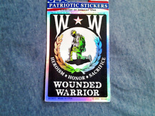 WOUNDED WARRIORS Military Window DECAL DC0052 EE picture