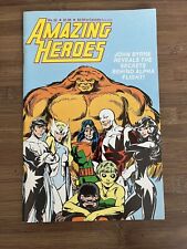 Amazing Heroes #22 VG; Redbeard - Alpha Flight picture
