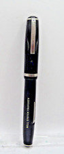 Esterbrook Vintage Black J Fountain Pen in box--9668 nib-working-imprinted--used picture
