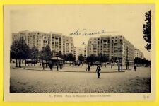 cpa RARE FRANCE 75 - PARIS in 1936 Porte de BANOLET et Boulevard DAVOUT picture