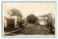 1921 View Of Main Street Wilmington Vermont VT RPPC Photo Vintage Postcard picture