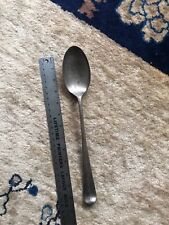 Vintage / Antique S & G England Silver Plated on Copper Serving Spoon 13.25