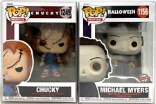Funko Pop Bride of Chucky Chucky #1249 And Halloween Michael Myers #1156 SE Set picture