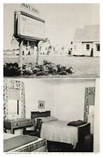 WI 7 Oaks Motel KENOSHA Bi-View Private Showers The Howards~Owners c1940s B17r picture