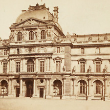 Louvre Museum Paris France Stereoview c1865 French Street Antique Photo FR C718 picture