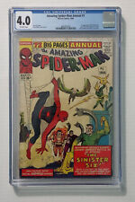 1964 Amazing Spider-Man Annual 1 CGC 4.0, 1st Sinister 6:Kraven,Electro,Mysterio picture