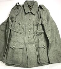 WWII GERMAN M1942 M42 WOOL COMBAT FIELD GREY TUNIC-XLARGE picture