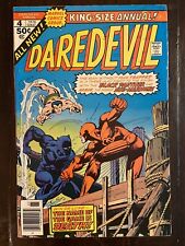 DAREDEVIL ANNUAL #4 (1976) GIL KANE COVER MARV WOLFMAN BLACK PANTHER SUB-MARINER picture