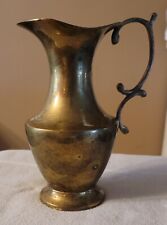 VINTAGE OLD BRASS PITCHER picture