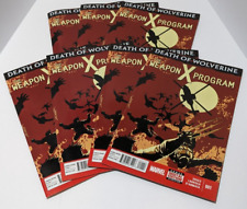 Lot of 7 Copies of Death of Wolverine: The Weapon X Program #1 2015 picture