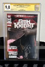 Batman Who Laughs Grim Knight #1 CGC SS 9.8 Signed by Scott Snyder & Jock H/P picture