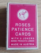 Vintage Ferd. Piatnik & Sons Vienna  Super Rare Miniature Playing Cards Full Set picture