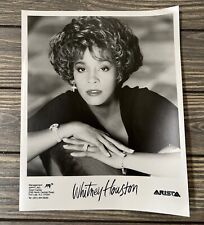Vintage Whitney Houston Press Release Photo 8x10 ARista  picture