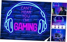 Gaming Headset Neon Sign,Gaming Neon Lights for Game Room Gaming headset picture
