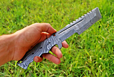 12 inch Best Tracker knife blank blade Full Tang ideal Hunter Skinner Tactical picture
