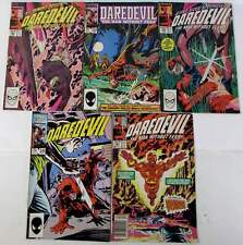 Daredevil Man Without Fear Lot 5 #263,222,260,240,261 Marvel 1989 Comic Books picture
