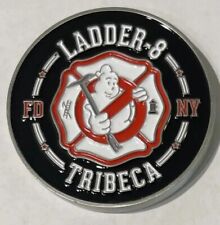 Ladder-8 Tribeca New York Fire Department Ghost Busters Challenge Coin FDNY picture