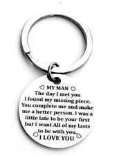 To my Man All Of Lasts With You Keychain picture