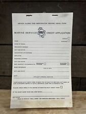 Vintage NOS Gulf Application Packet picture