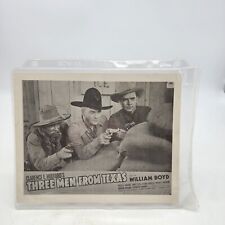 1940 Three Men From Texas US Lobby Card Prnt Andy Clyde William Boyd Rus 40/390  picture