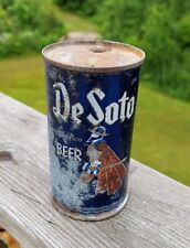 RARE DeSoto De Soto Flat Top Beer Can - Tennessee Brewing - $1000+ Book Value picture