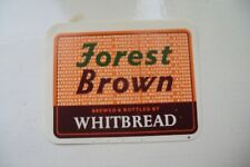 MINT WHITBREAD LONDON FOREST BROWN BREWERY BEER BOTTLE LABEL picture