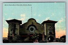 San Antonio TX-Texas Sunset Train Depot Station Sunset Route 1910 Old Postcard picture
