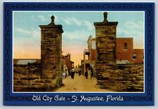 Postcard Florida St Augustine Old City Gate around early 1900's 5V picture