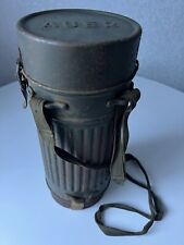 WW2 Original German gas mask container Rare picture