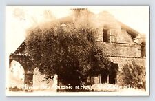 Postcard RPPC California Jolon Mission San Antonio Padua 1930s Unposted AZO picture