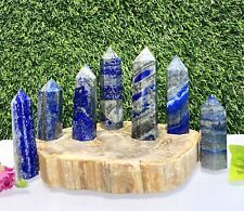 Wholesale Lot 1 Lb Natural Lapis Lazuli Obelisk Tower Point Crystal Healing picture