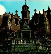 Disneyworld Postcard Haunted Mansion In 1970's  View of Spooky Haunted House picture