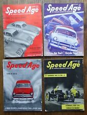 4 SPEED AGE Automotive MagazineS Aug-Nov 1952 - Chevy NASCAR Le Mans FORD etc picture