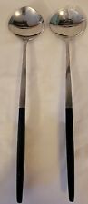 Epic Forged Stainless Salad Serving Set Notched Handle Japan 12.5