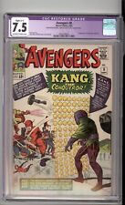 Avengers 8 CGC 7.5 RESTORED 1st App Kang the Conqueror 1964 picture