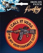Firefly TV Series I call It Vera Jane's Rifle Logo Embroidered Patch NEW UNUSED picture
