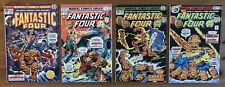 Lot of 4 Bronze Age FANTASTIC FOUR Issues 153, 160, 163, 169 FF from 1974-1976 picture