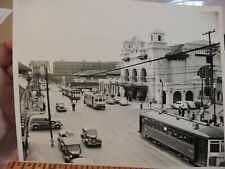 1938 San Francisco California Trolley Southern Pacific Depot 8x10 SHARP Photo picture