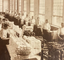 Paterson NJ Silk Skeins Factory Dying Bales Weavers c1910s Underwood 11443 SB1 picture