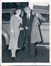 1947 Former Chicago Maroons Football Coach AA Stagg & his Wife Press Photo picture