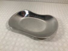 Vintage CULTURA Swedish Stainless MODERNIST SERVING DISH picture