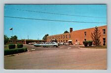 Dewitt IA, Community Hospital Westwing Place, Classic Cars Vintage Iowa Postcard picture