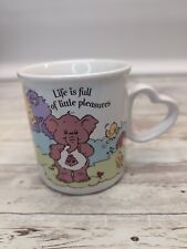 Vintage 1985 Care Bear Cousins Mug Cup Life Is Full Of Little Pleasures # 55009 picture